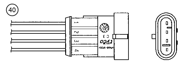 NTK 1613 Sonda lambda