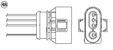 NTK 0275 Sonda lambda