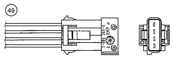 NTK 94351 Lambda sonda