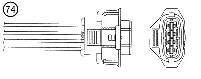 NTK 0381 Sonda lambda