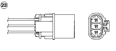 NTK 0155 Sonda lambda