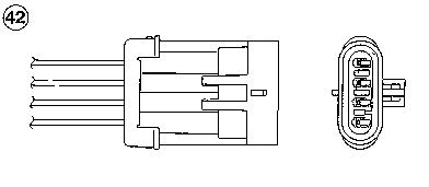 NTK 1787 Sonda lambda