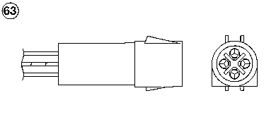 NTK 1817 Sonda lambda