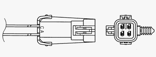 NTK 1862 Sonda lambda