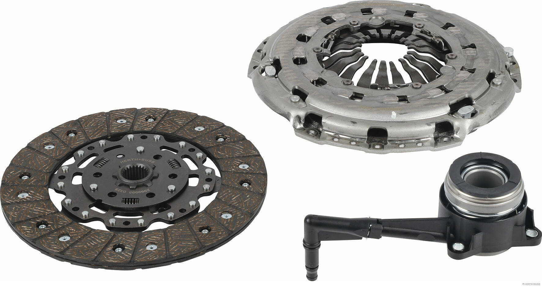HERTH+BUSS JAKOPARTS J2000837 Σετ συμπλέκτη for AUDI SEAT SKODA VW
