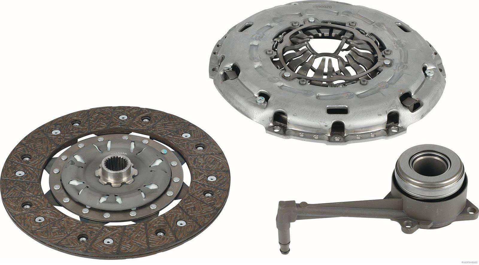 HERTH+BUSS JAKOPARTS J2000873 Σετ συμπλέκτη for AUDI SEAT SKODA VW