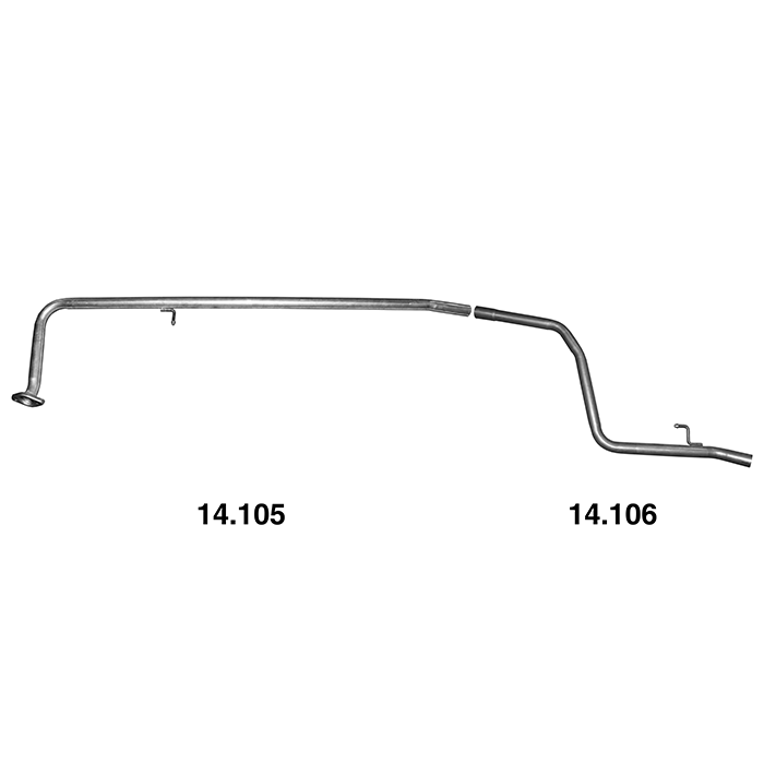 NOVAK 14.909 Tubo gas scarico