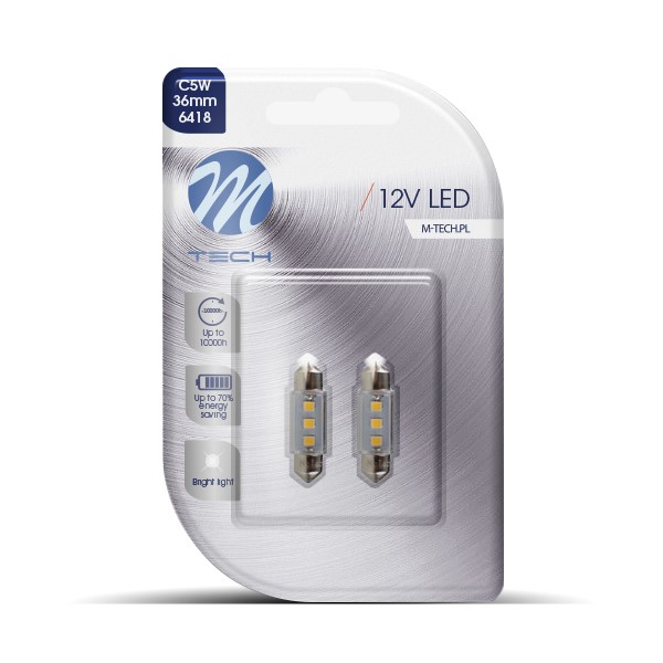 M-Tech LB090W M-TECH Basic Bulb, licence plate light