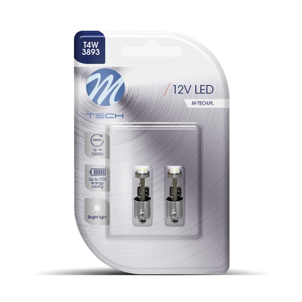 M-Tech LB319W M-TECH Basic Žiarovka, osvetlenie poznávacej značky
