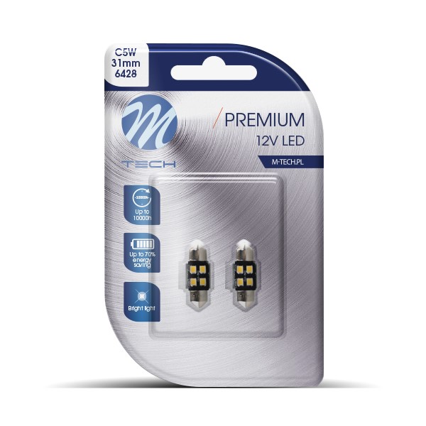 M-Tech LB345W M-TECH Basic Bulb, licence plate light