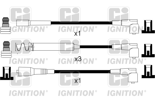 QUINTON HAZELL XC794 CI Ignition Cable Kit for OPEL VAUXHALL