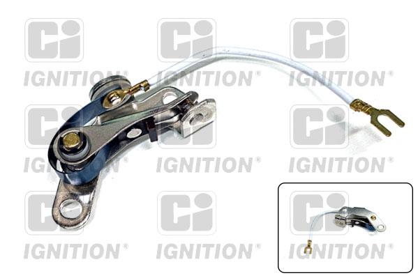 QUINTON HAZELL XCS120 CI Σετ επαφών, διανομέας for AUTOBIANCHI FIAT LADA SEAT
