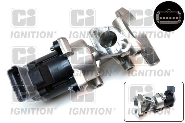 QUINTON HAZELL XEGR137 CI Βαλβίδα AGR for LAND ROVER