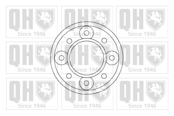 QUINTON HAZELL BDC3116 Δισκόπλακα for TALBOT