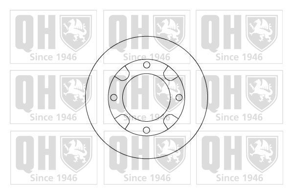 QUINTON HAZELL BDC3144 Δισκόπλακα