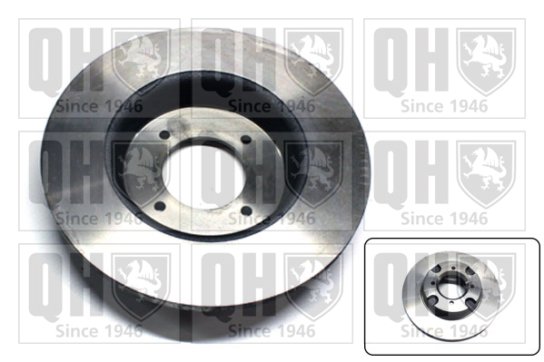 QUINTON HAZELL BDC3367 Δισκόπλακα for NISSAN