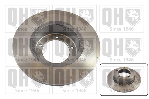 QUINTON HAZELL BDC3473 Δισκόπλακα for LAND ROVER
