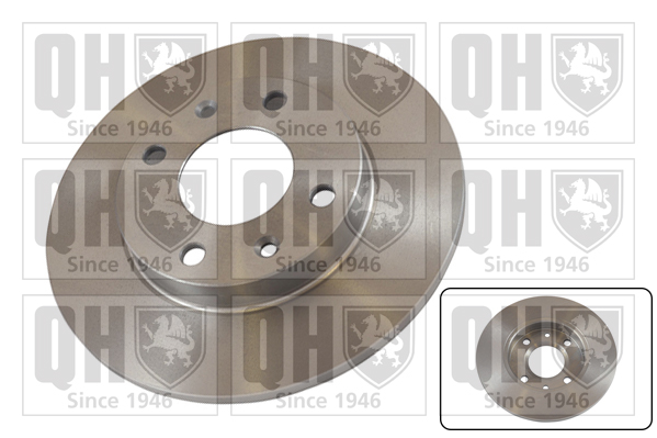 QUINTON HAZELL BDC3477 Δισκόπλακα for CITROËN PEUGEOT