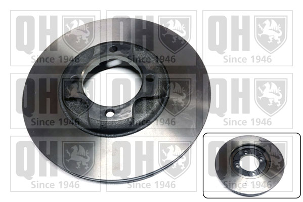 QUINTON HAZELL BDC3596 Δισκόπλακα for MAZDA SAO