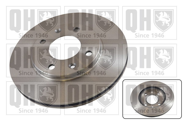 QUINTON HAZELL BDC3688 Δισκόπλακα for CITROËN PEUGEOT