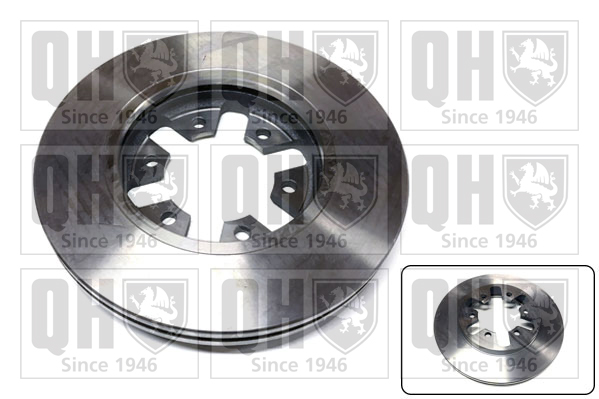 QUINTON HAZELL BDC3808 Δισκόπλακα for NISSAN