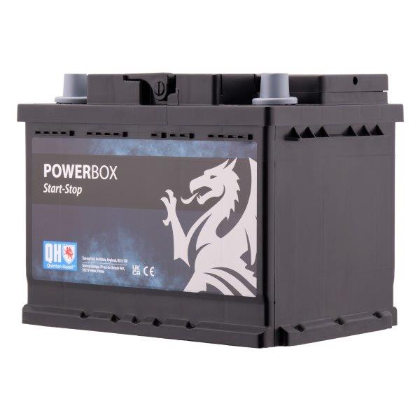 QUINTON HAZELL QBT027AFB PowerBox ECM Starter Battery for ABARTH ALFA ROMEO ALPINE AUDI CHEVROLET CHRYSLER CITROËN CUPRA DACIA D
