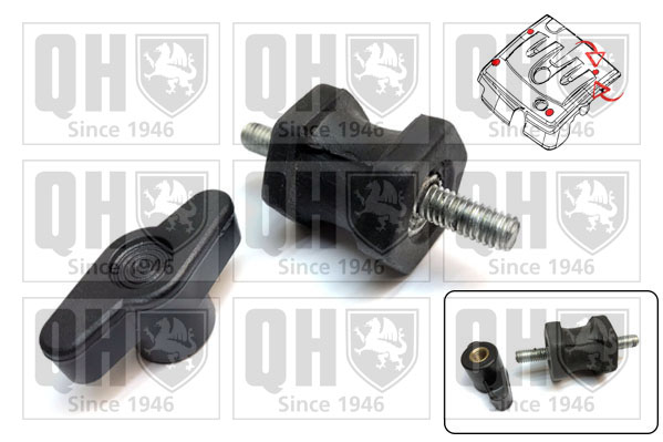 QUINTON HAZELL EM4449R Engine Cover for CITROËN PEUGEOT