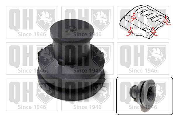 QUINTON HAZELL EM4846 Engine Cover for CITROËN PEUGEOT