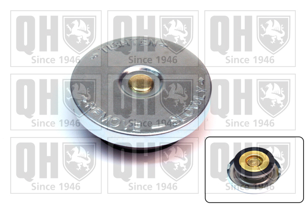QUINTON HAZELL FC42A Cap, radiator for LAND ROVER