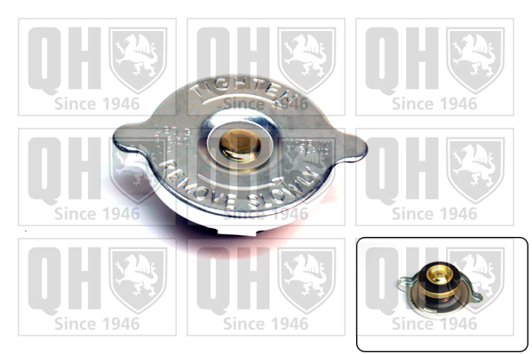 QUINTON HAZELL FC63 Cap, radiator for HYUNDAI KIA