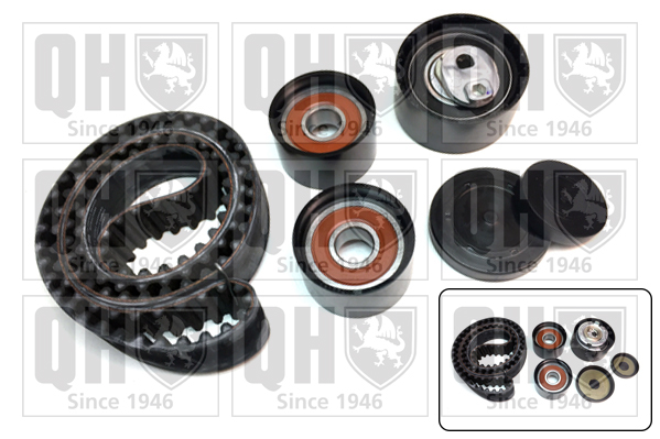 QUINTON HAZELL QBK671 Σετ οδοντωτού ιμάντα for RENAULT