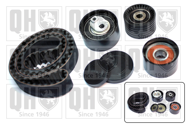 QUINTON HAZELL QBK672 Σετ οδοντωτού ιμάντα for RENAULT