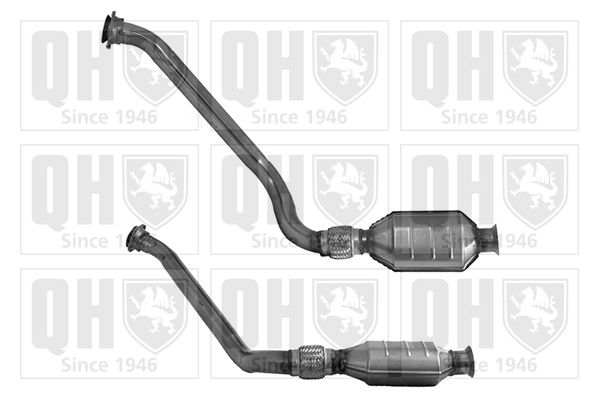 QUINTON HAZELL QCAT80074H Approved Catalytic Converter for OPEL RENAULT VAUXHALL