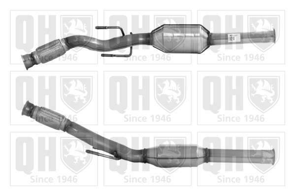 QUINTON HAZELL QCAT80122 Non-approved Καταλύτης for CITROËN