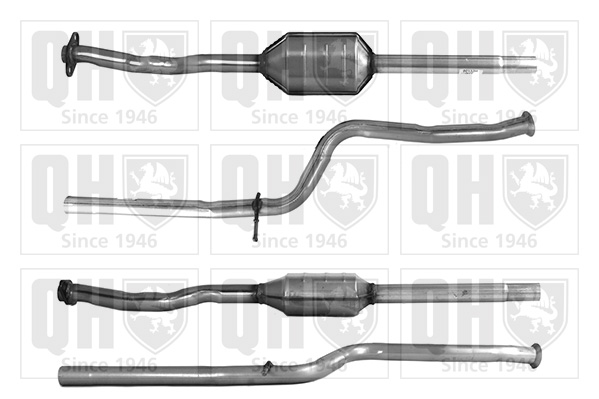 QUINTON HAZELL QCAT80132H Approved Καταλύτης for CITROËN PEUGEOT