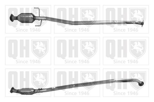 QUINTON HAZELL QCAT80297H Approved Καταλύτης for TOYOTA