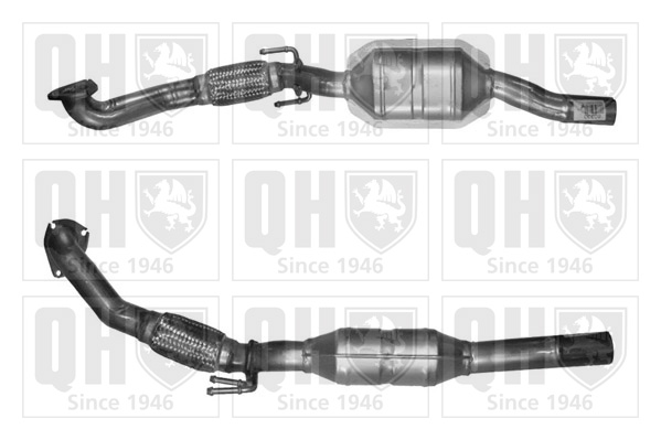 QUINTON HAZELL QCAT80330 Non-approved Καταλύτης for VW