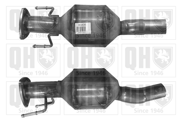 QUINTON HAZELL QCAT80406H Approved Καταλύτης for IVECO