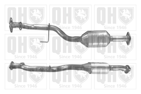 QUINTON HAZELL QCAT90124 Non-approved Catalytic Converter for TOYOTA
