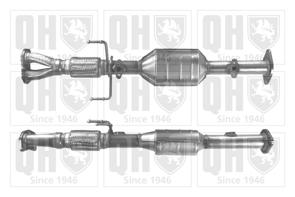 QUINTON HAZELL QCAT90130 Non-approved Catalytic Converter for TOYOTA