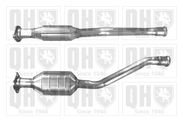 QUINTON HAZELL QCAT90618H Approved Καταλύτης for RENAULT
