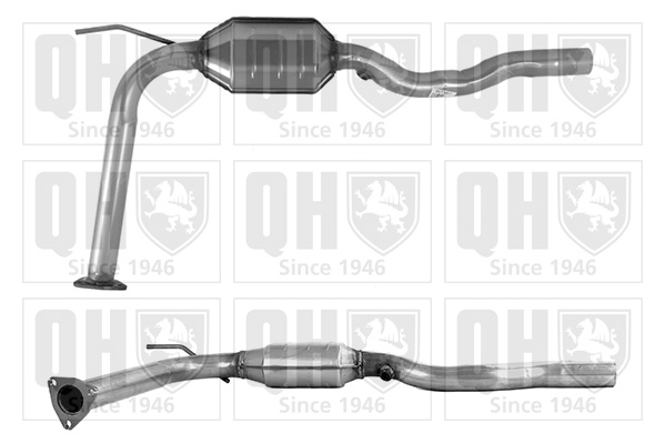 QUINTON HAZELL QCAT90738H Approved Catalytic Converter for VW