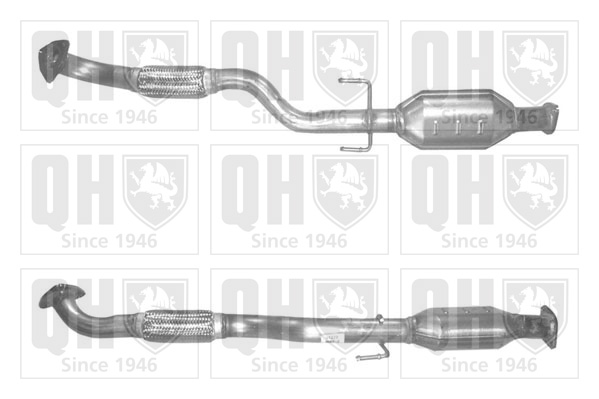 QUINTON HAZELL QCAT91228 Non-approved Καταλύτης for HYUNDAI