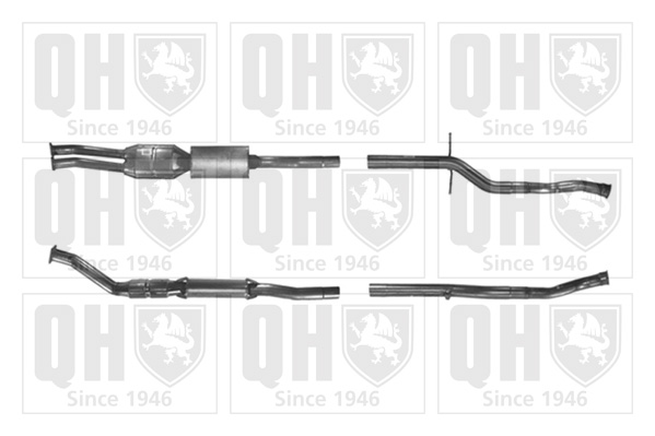 QUINTON HAZELL QCAT91261H Approved Καταλύτης for CITROËN