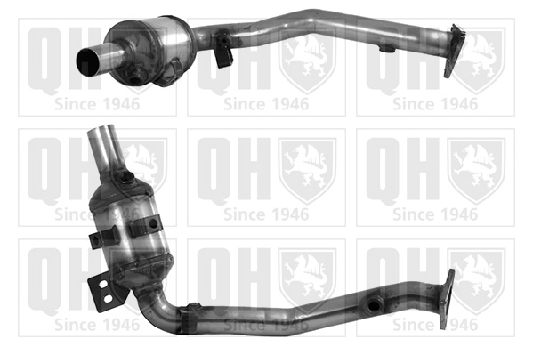 QUINTON HAZELL QCAT91287H Approved Καταλύτης for PORSCHE