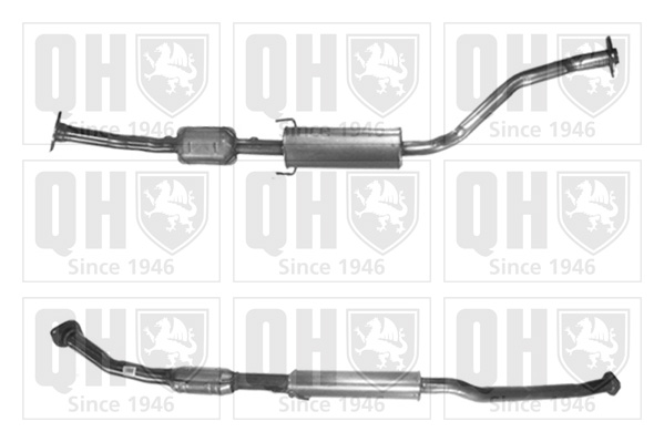 QUINTON HAZELL QCAT91297H Approved Καταλύτης for TOYOTA