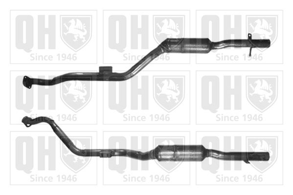 QUINTON HAZELL QCAT91329 Non-approved Καταλύτης for MERCEDES-BENZ