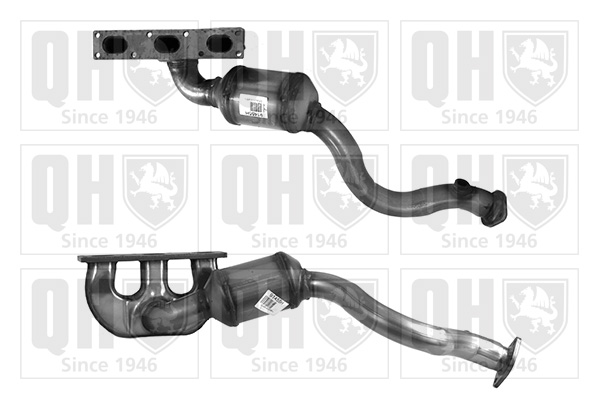 QUINTON HAZELL QCAT91455H Approved Καταλύτης for BMW