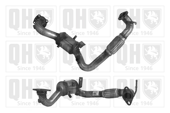 QUINTON HAZELL QCAT91754H Approved Καταλύτης for FORD