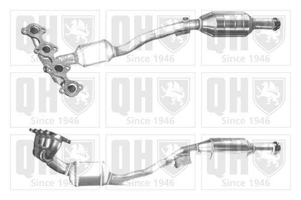 QUINTON HAZELL QCAT91980H Approved Καταλύτης for MERCEDES-BENZ